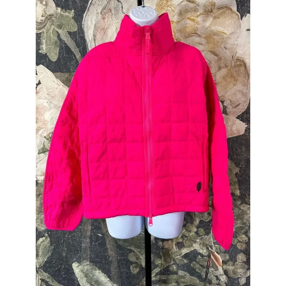 NEW Free People Poppy Packable Puffer Jacket Size L